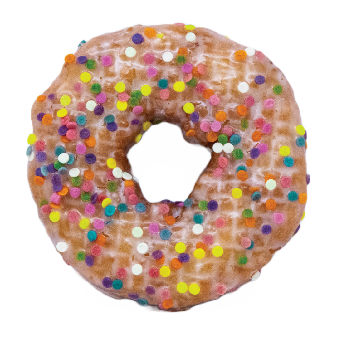 Vanilla Sprinkle Fresh, Craft Donuts The Holy Donut